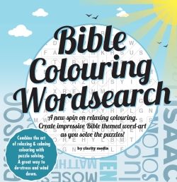 Bible wordsearch colouring cover