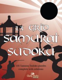 13-grid samurai sudoku cover