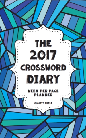 crossword diary cover