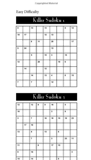 killer sudoku interior