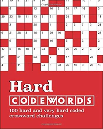 Hard Codewords: 100 hard and very hard coded crossword