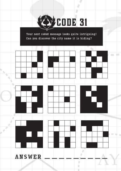 Code puzzle for children